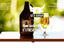 Tablet Screenshot of beerdurham.com